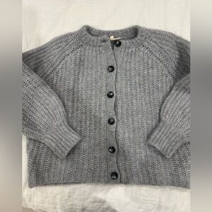 Sezane Emile cardigan in Gray